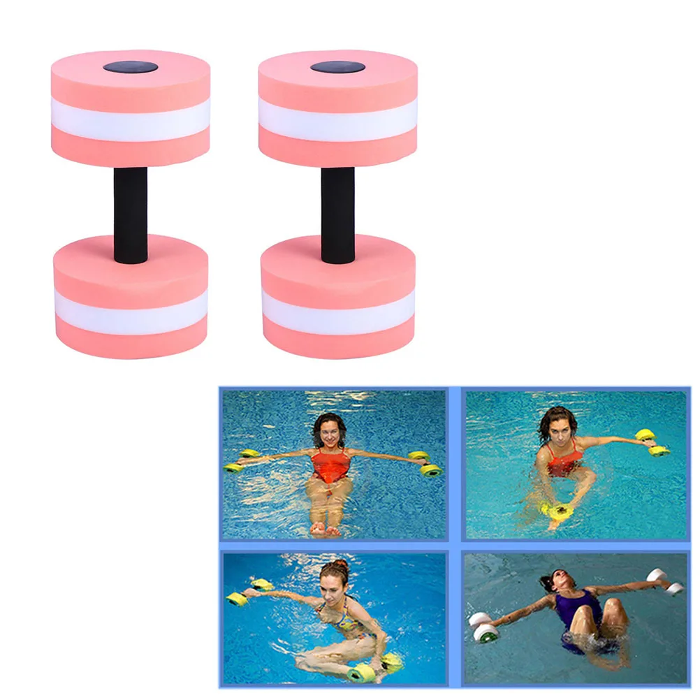 

3 Pcs Water Floating Dumbbell Swimming Dumbbells Equipment Pool Toy Sports Aquatic Travel