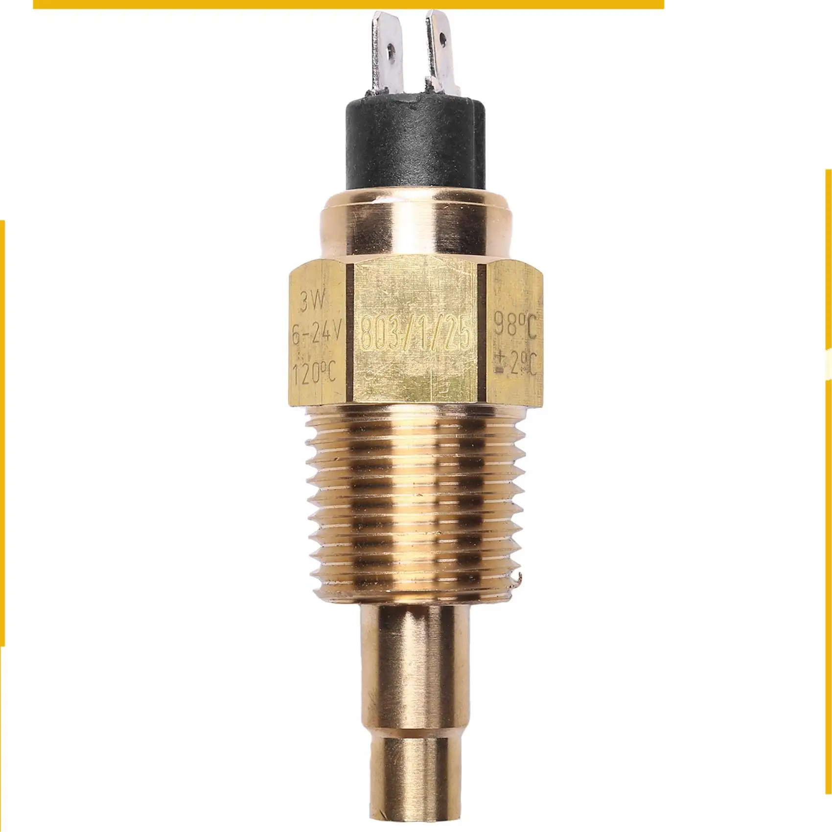 

A76K 5X Vdo 1/2 Npt 21 мм резьба Датчик температуры моторного масла Датчик температуры воды для генераторной установки