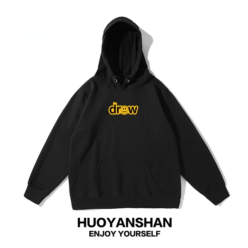 

Face Hoodie American High Street Trendy Brand Fce Loose Long Sve Autumn Winter Couple's Clothing Devil Casual Wear