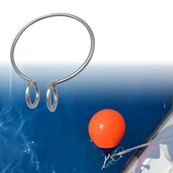 1 Pcs Solid Anchor retrieval system ring with 6mm wire Durable for Boat Sailing Yacht