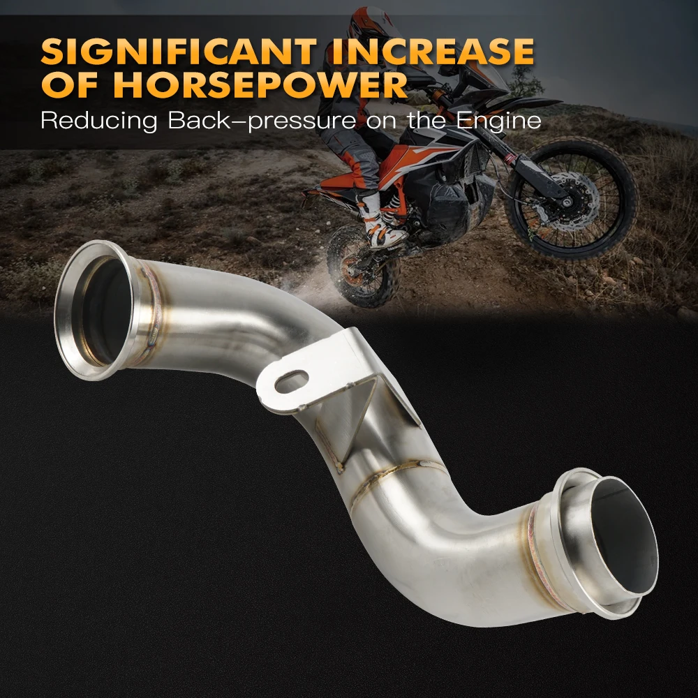 Für KTM 890 Adventure/R/Rally 2021 2022 Auspuff-Mittelrohr Schalldämpfer Slip-On 790 Adventure/R 2019-2022 Husqvarna Norden 901 2022 – Detail 6