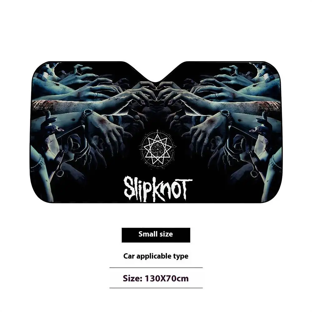 S-Slip-notes مظلة السيارات الستائر الزجاج الأمامي نافذة أمامية قناع 70x130 سنتيمتر الشمس قناع الشمسية حماية منقوشة هدية الجدة سيارة #5