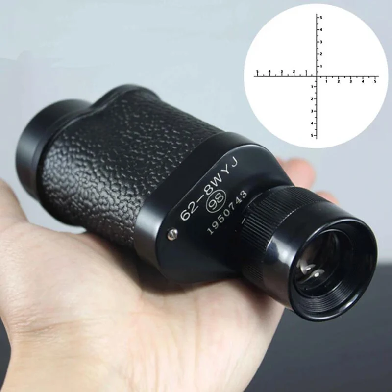 Powerful 8X30 Binoculars 62 Type Military Telescope BAK4-Prism Super Clear Full Metal Hunting Professional Monocular For Camping