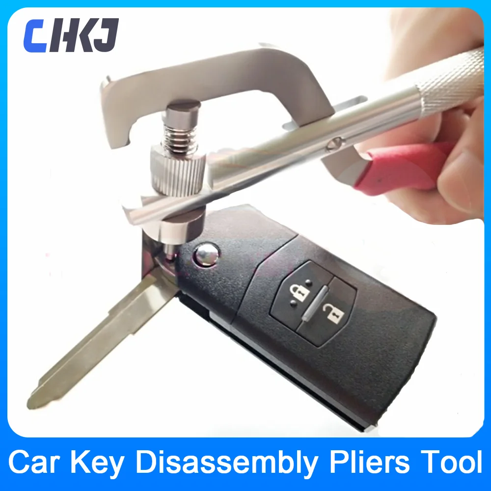 CHKJ Originele HUK Opvouwbare sleutel Split Pin Klem Auto Afstandsbediening Autosleutel Demontage Tang Tool Flip Key Remover Autosleutel Fixing Tool