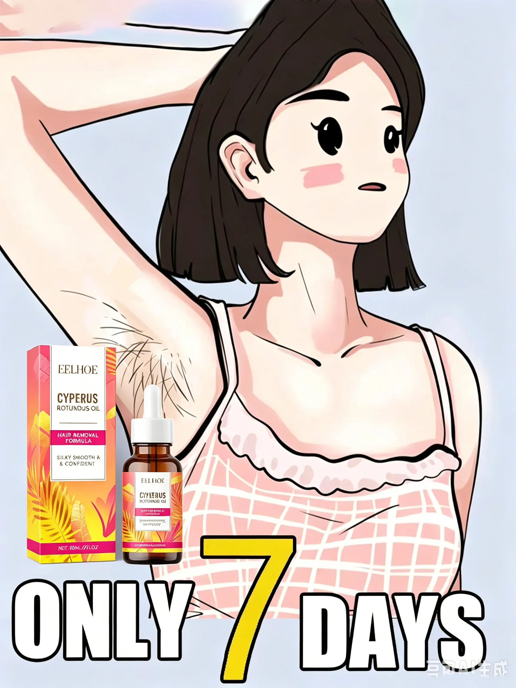 Body Care  Hair Removal Oil Intimate Areas Health Painless Plant Hair Remover Growth Inhibitor Spray for Woman Men Unisex Beauty