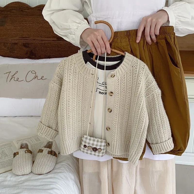 Kids Clothes Winter Knitwear, Casual Sweater Toddler Boy Girl, Baby Clothes Essential Cozy