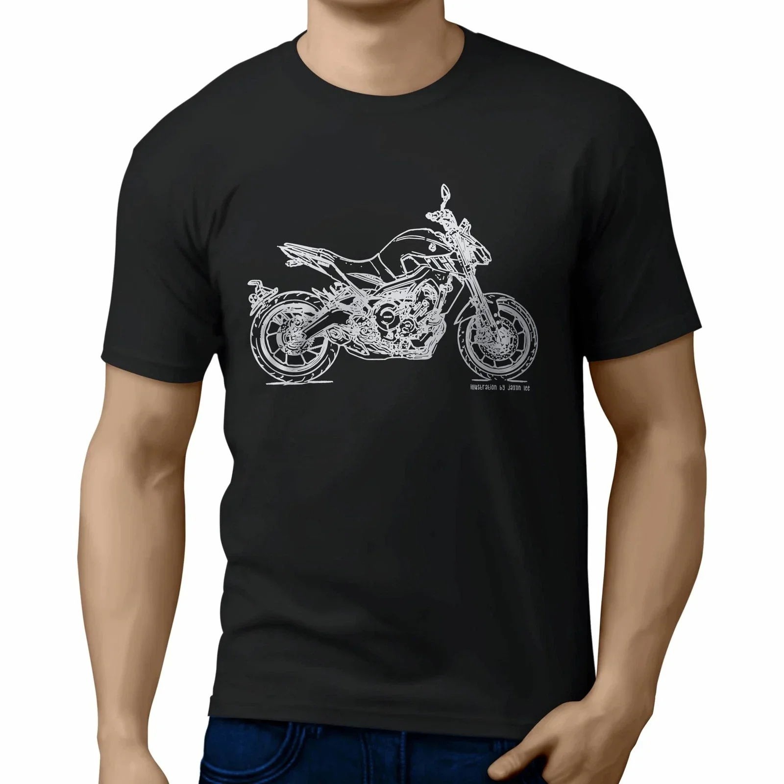 

MT-09 2017 Motorbike Enthusiast T-shirt Summer 100% Cotton Cool Tee S-3XL