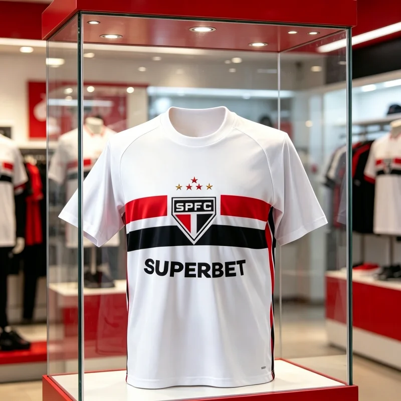 26-27 New SÃO Paulo Fan Customized Casual Sports Quick Drying Breathable 3D Printed Four Seasons T-shirt Family and Child Wear