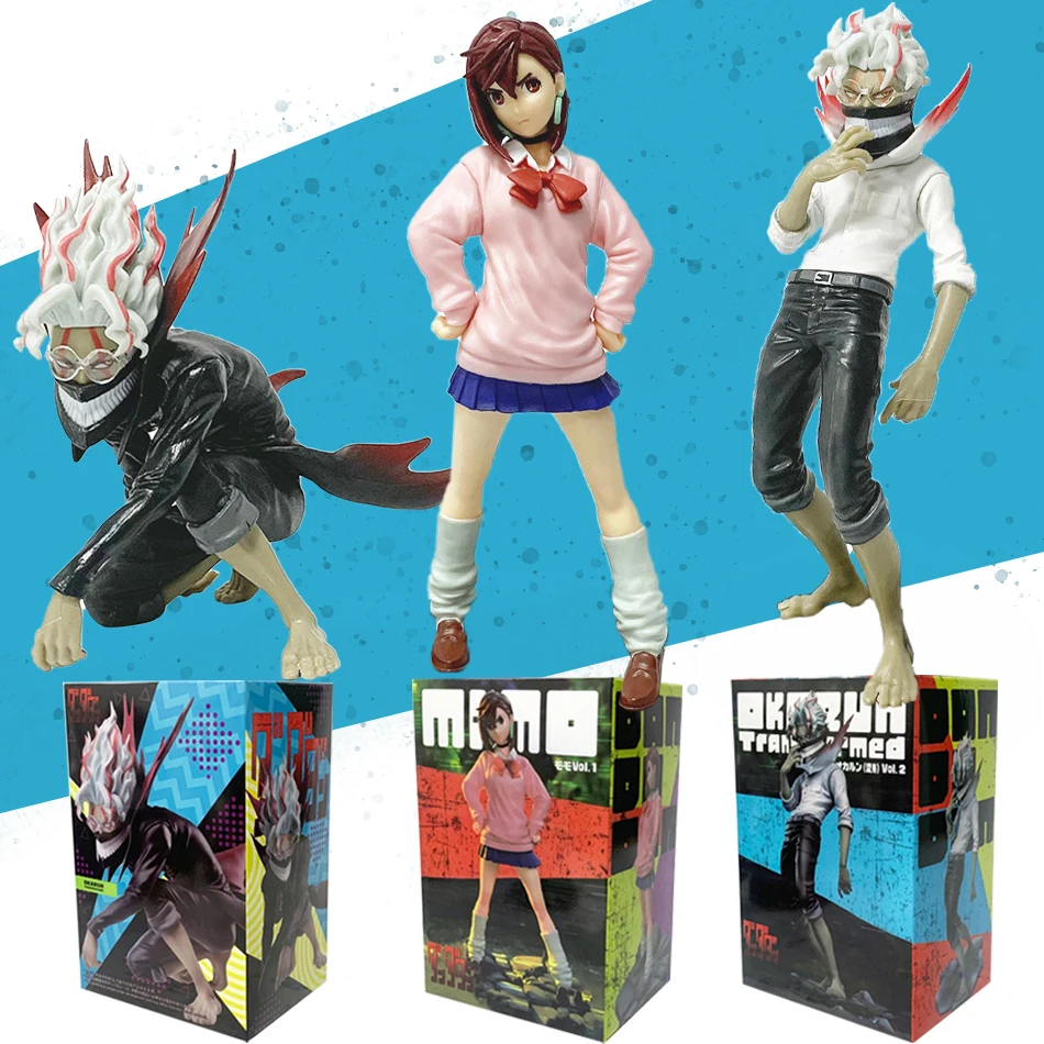18cm Anime Dandadan Figure Ayase Momo Takakura Ken S.H.Figuarts Transformed Assembly PVC Model Decora Toys Action Figures Gifts
