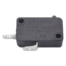 2pin 16a125/250vac t125 fritadeira de ar forno fogão elétrico micro botão limite/micro interruptor KW7-0 reparos ferramentas peças acessórios