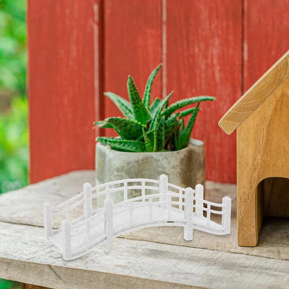 

Vintage Style Micro Landscape Arch Bridge Garden Decoration Waterproof Miniature Bonsai Fish Tank Ornament Model Accessory