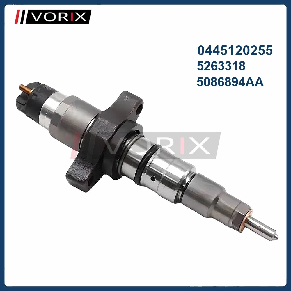 

0445120255 5263318 5086894AA Fuel Injector for Cummins DODGE RAM 5.9D 03-04