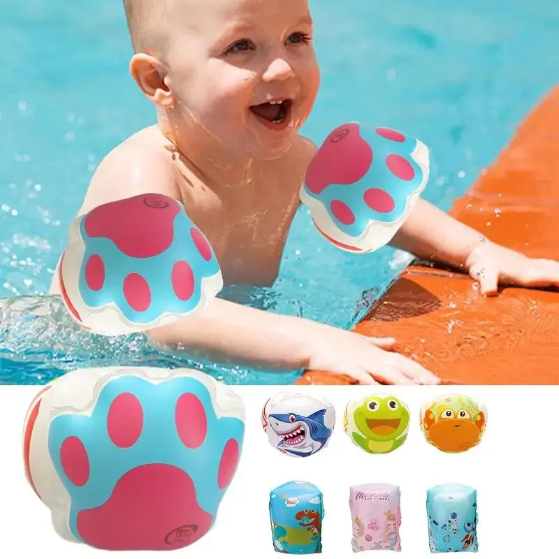 Kids Floats Swimming Water Wings Pool Floats Arm Floaties Swimming Armband Toddler Floaties Swim Rings Inflatable Float Pool Toy