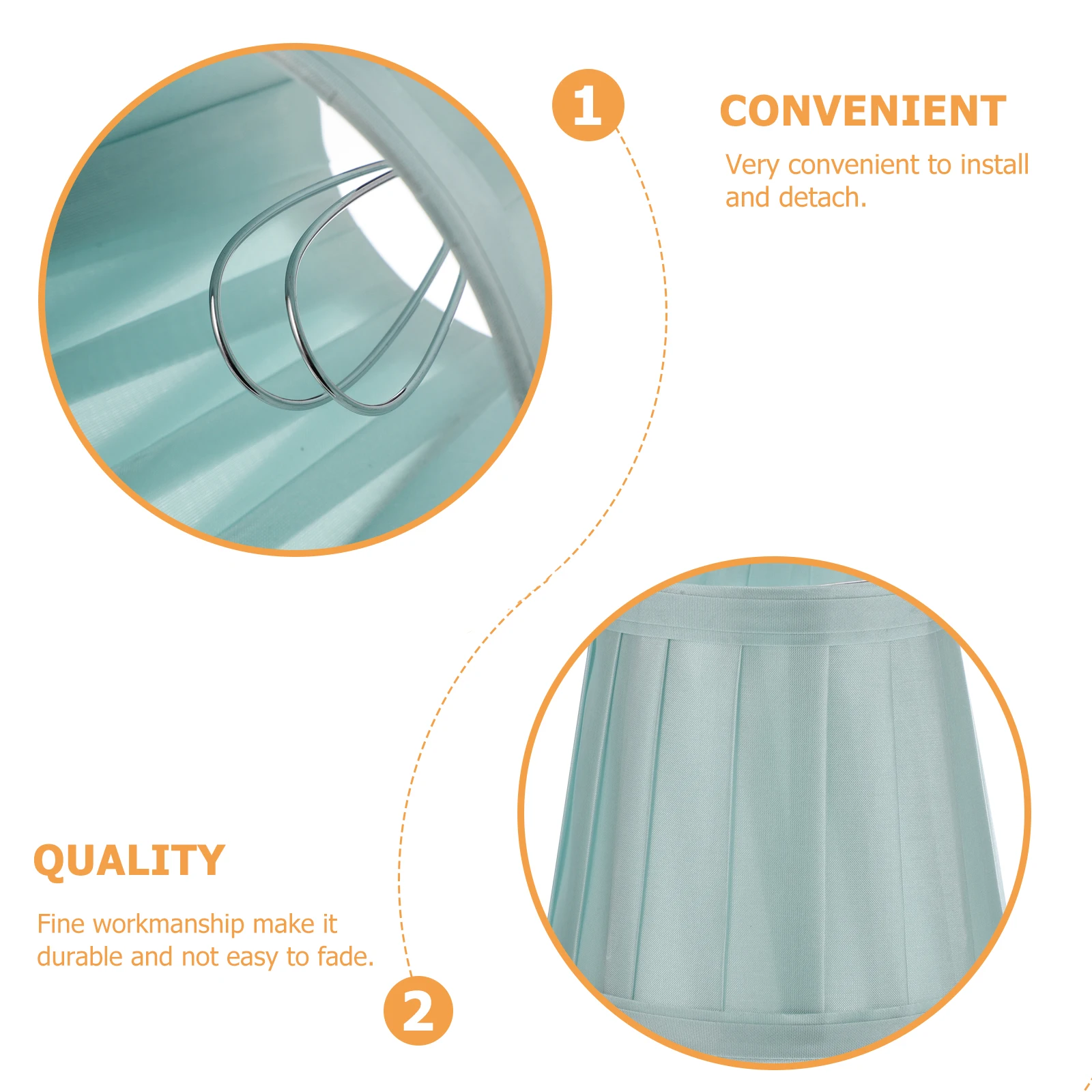 

1pc Cloth Lampshade Cover For Bedroom Living Room Decorative Light Shade Accessories Household Lamp Cover Dust Protection Warm