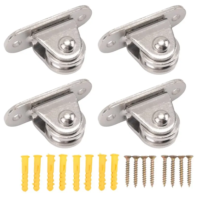 【新製品！a93g】炭素鋼製プーリーブロック、小型プーリーブロック、静音プーリー、資材運搬やdiyキットの移動に最適