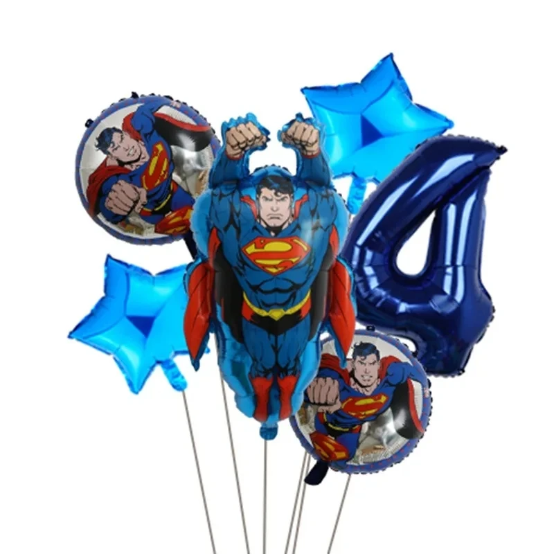 Wunder Comics Superman Hulk Model ing Boy Geburtstags feier dekorativen Ballon