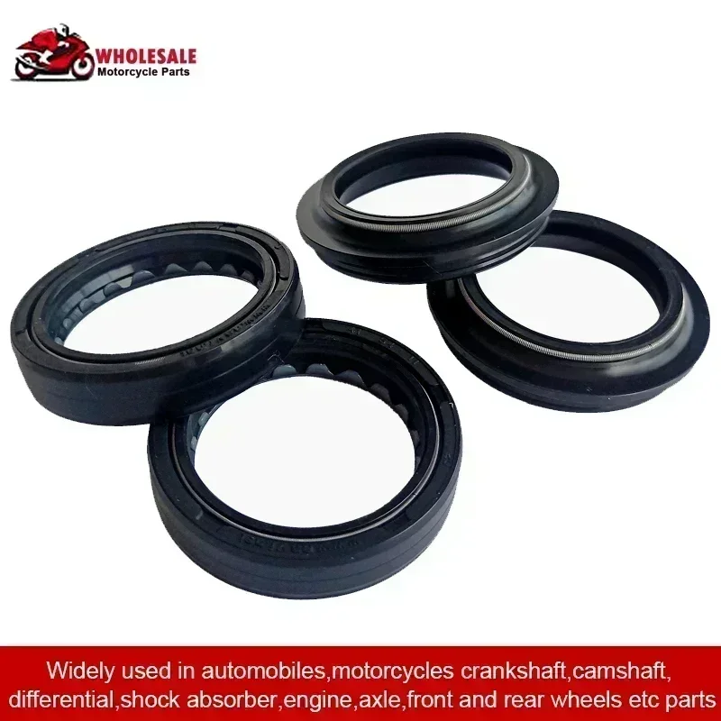 

2pc/4pc/8pc 43x54x11 43 54 11 Front Shock Fork Damper Shaft Oil Seal Dust Cover For BUELL XB12S S XB 12 Ss Lightning 1200 2009