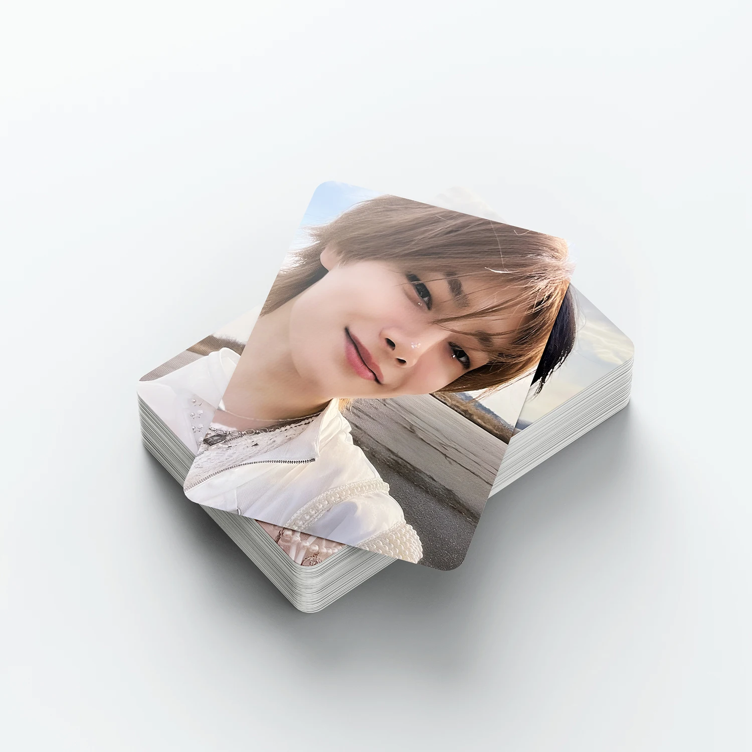 55 Tarjeta gigante especial del día de la banda de niño coreano Felix Hyunjin Tarjeta de onda coreana KPOP Tarjeta pequeña casera