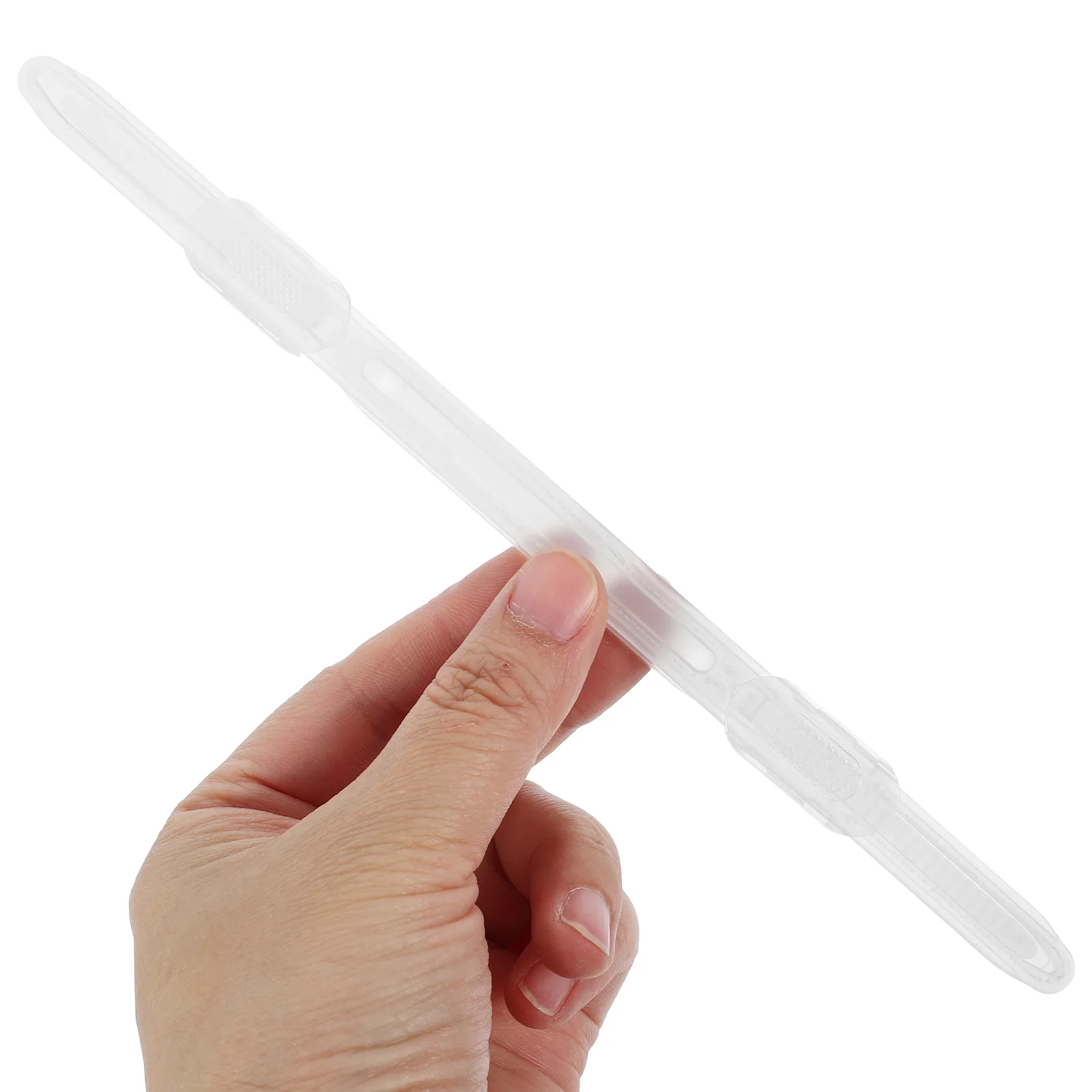 20pcs Multifunctional Twin-Hole Clips Plastic Binder Mechanism Binding Spine Combs For Notebook Loose Leaf Scrapbook