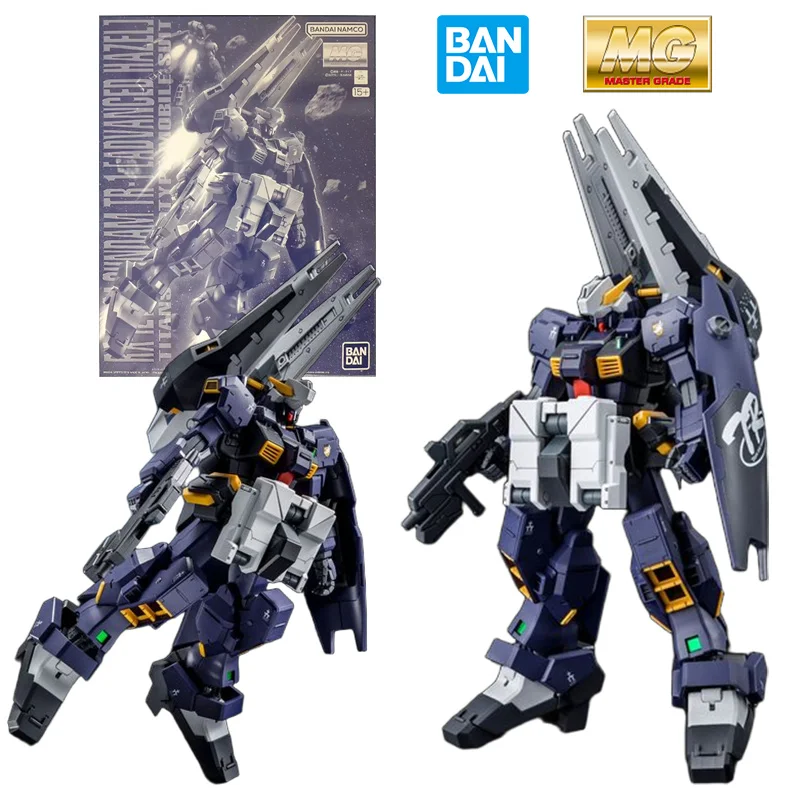 Bandai PB MG 1/100 Gundam Tr-1 Advanced Hazel 20Cm Anime Original Action Figure Assemble Model Toy Birthday Gift Collection