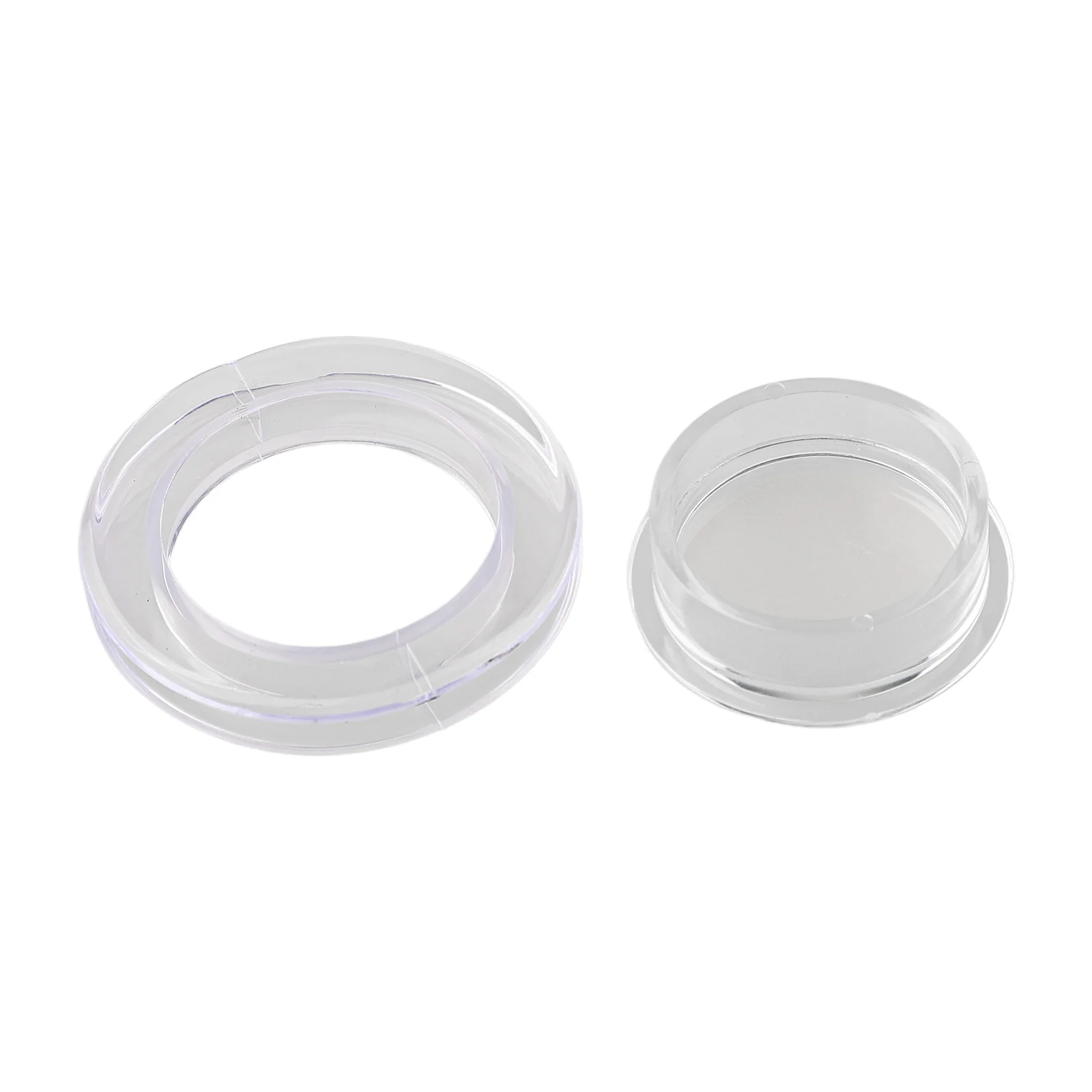 Patio Table Umbrella Hole Ring Outdoor Plastic Set Silicone Transparent Anti-scratch Beach Cap Cover Brand New
