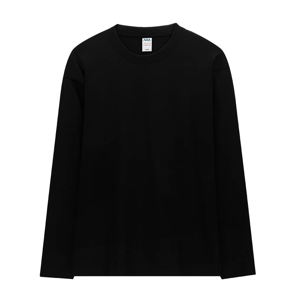 [مجموعة مكونة من قطعتين مختلفة] تي شيرت داخلي بأكمام طويلة بطبقات من القطن الخالص للجنسين بسعر خاص