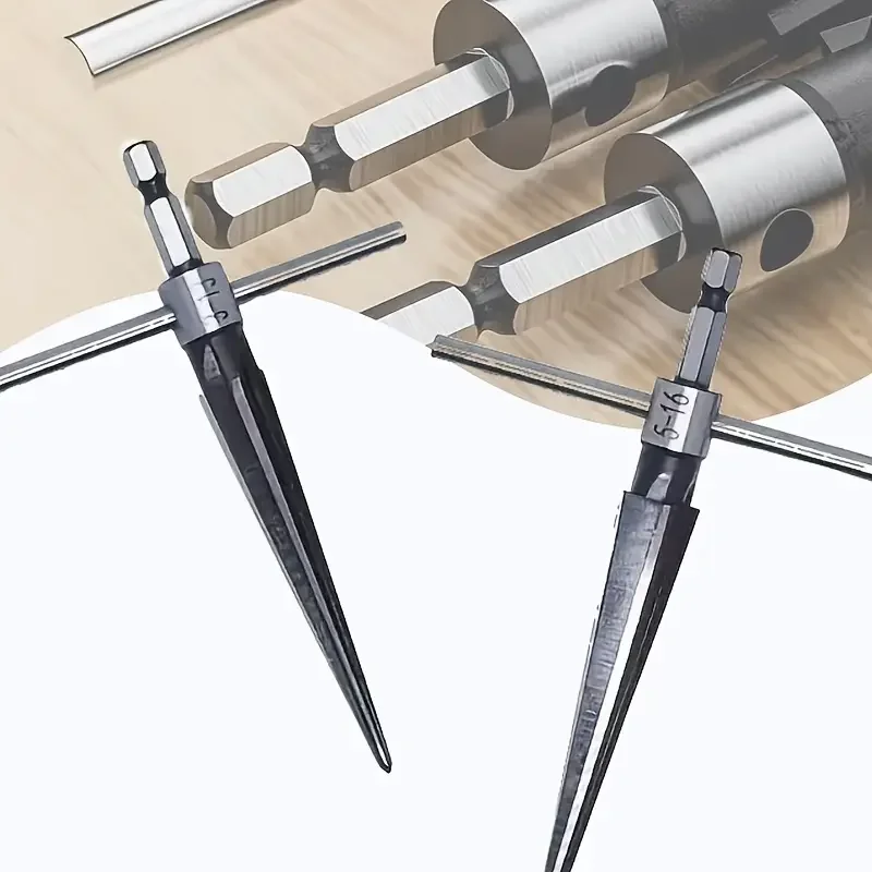 Konischer Sechskant-Reibahle, konischer Reibahle mit T-Griff, Reibahle-Werkzeug, Hand-Reibahle für Brückenstiftlöcher in T-Form – Detail 5