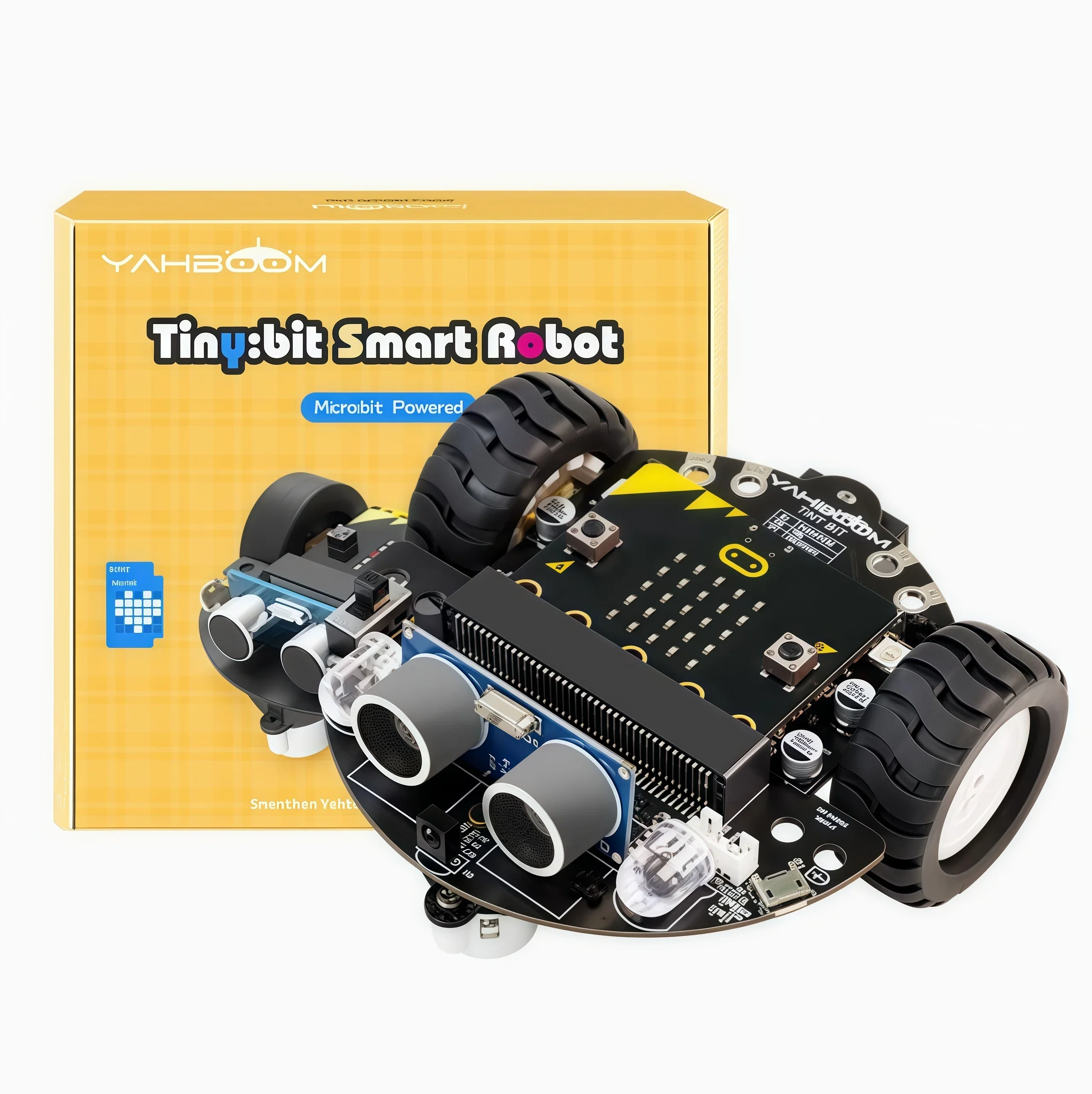 Micro:bit car kitMicrobit programmingAI visual video robotpython