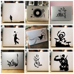 1 pc Diy Peculiar little figures and music computer sticker Home Decoration Accessories Kids Room Nature Decor Wall Art Decal