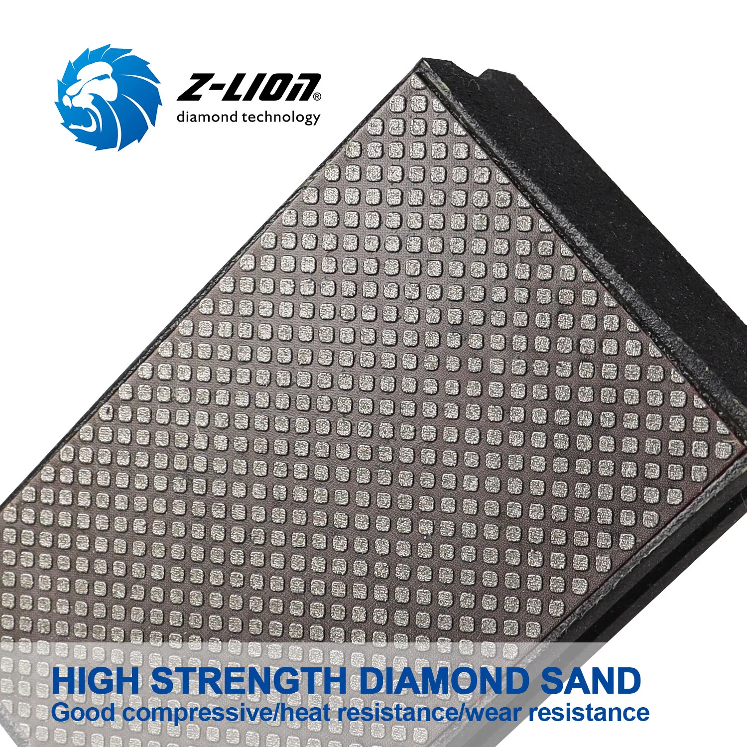 Z-LION Diamond Hand Polishing Pad for Granite Marble Ceramic Glass Concrete Sanding Abrasive Pads