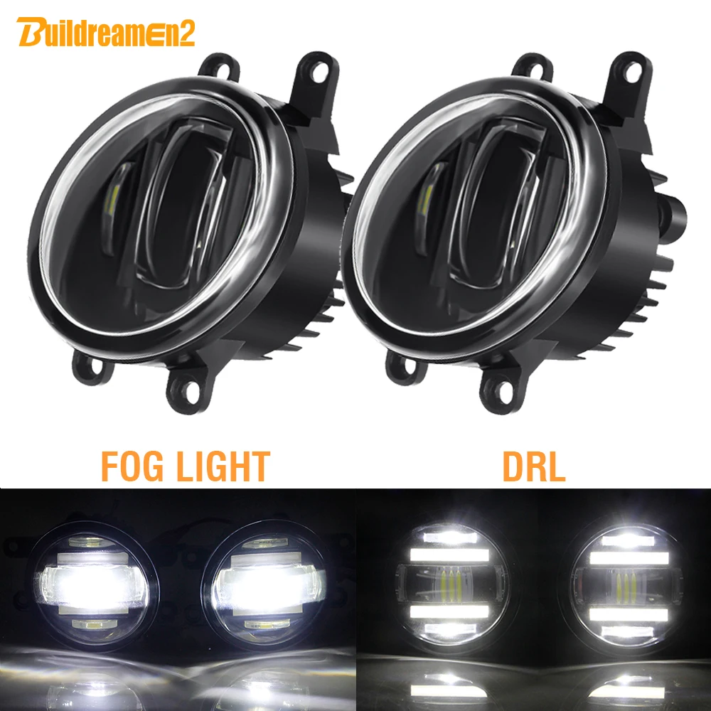 

Car Right + Left Fog Light Assembly LED Daytime Running Lamp DRL 12V For Lexus LX570 ES350 RX350 GS350 HS250h IS250 IS350 CT200h