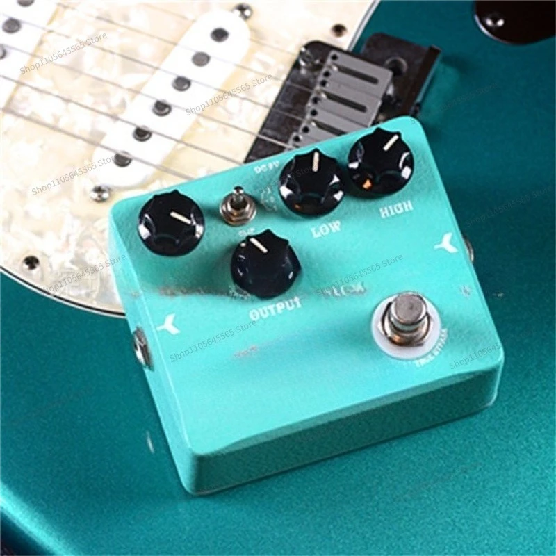 FOR  DR. J D50 Overload Electric Guitar Monolithic Effect Green Crystal Distortion Effect
