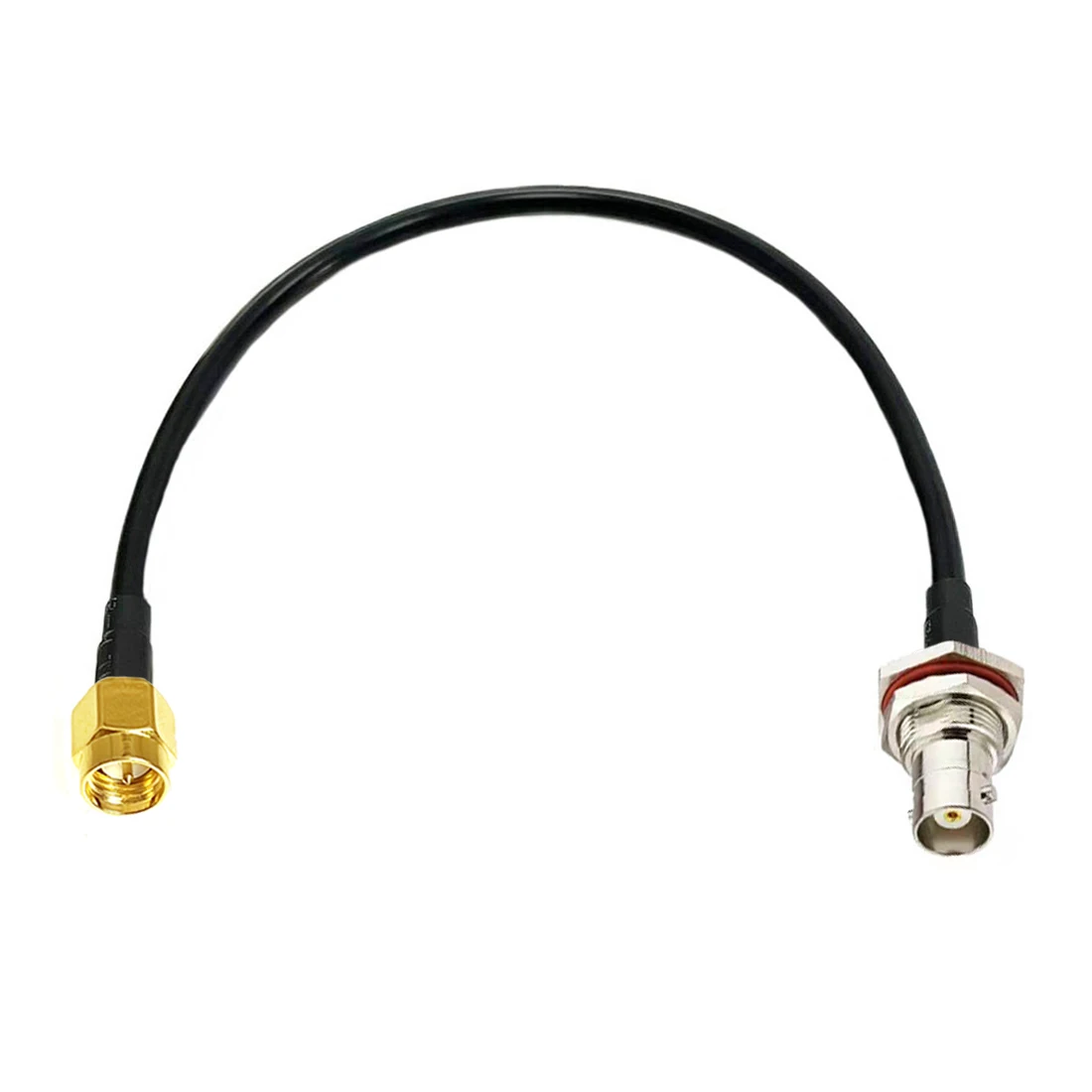 Adaptador de Cable SMA macho hembra a BNC, conector Pigtail, RG58, 30CM/50CM/100CM/200CM, venta al por mayor, nuevo