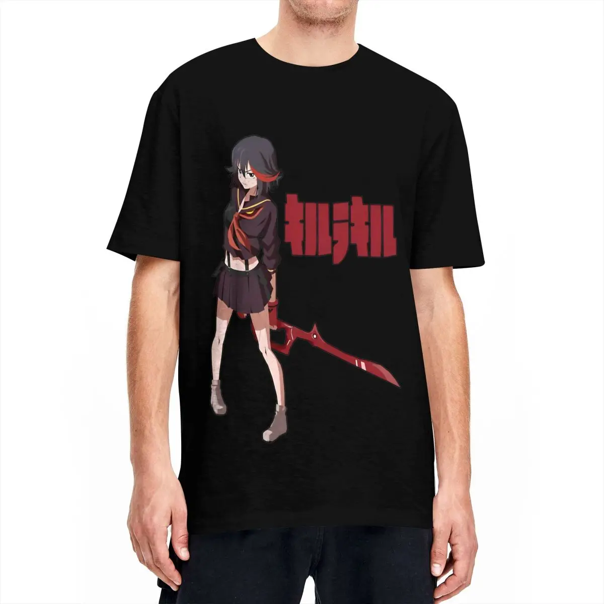 Men Women Fashion Ryuko Matoi Kill La Kill T Shirt Tee Cotton T-shirts Clothes