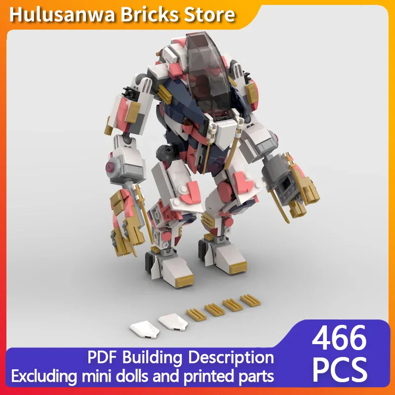 

Popular Game Model MOC Building Bricks Heavy Combat Mecha Modular Technology Assemble Children Toys Suit Gifts Holiday