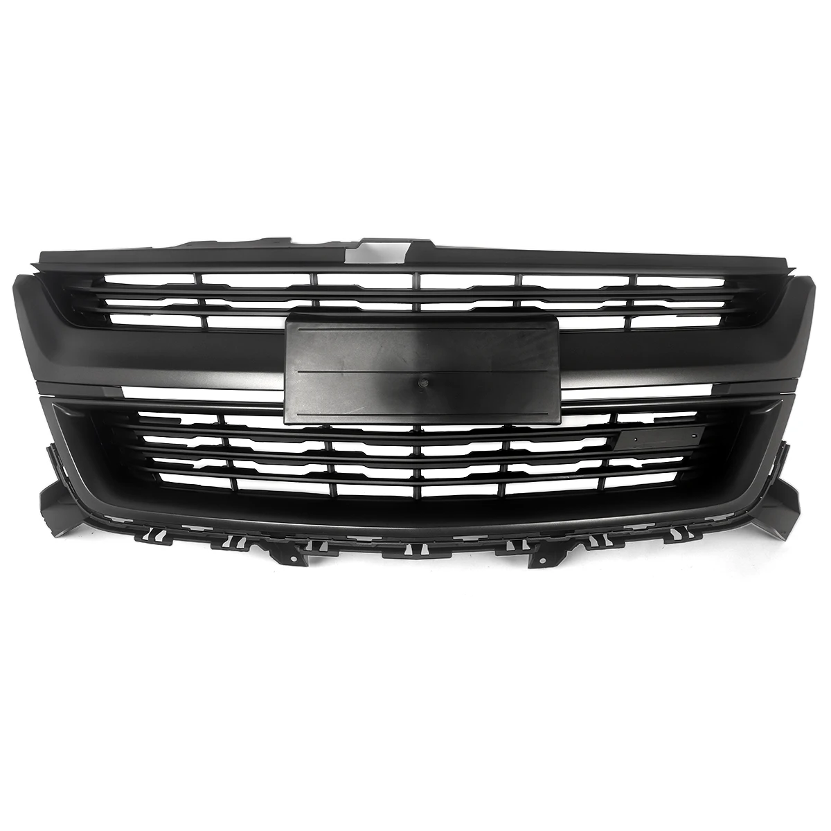 Front Grills Assembly For Chevrolet Chevy Colorado 2015 2016 2017 2018 2019 2020 Front Bumper Upper Grille Air Inlet Grills Gray