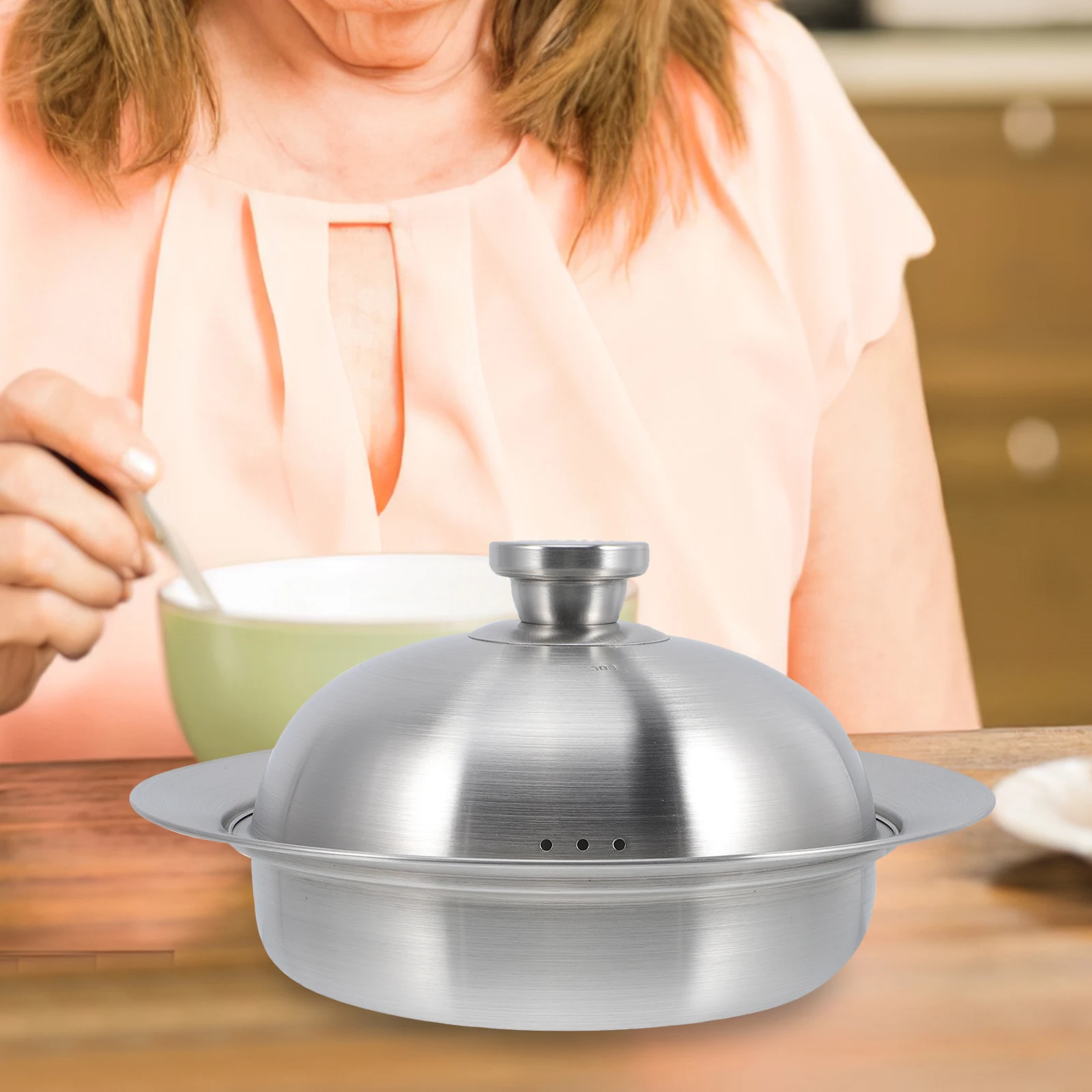 

Stainless Steel Steaming Plate Fine Holes Steamer Basket For Vegetables Dumplings Fish Kitchen Home Use Pot Steamer Insert