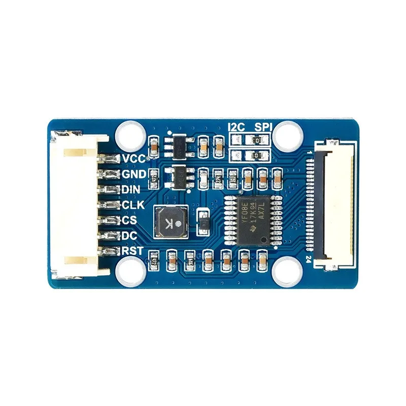 151-inch-transparent-oled-display-128x64-resolution-spi-i2c-blue-screen-with-expansion-board-for-diy-electronic-projects