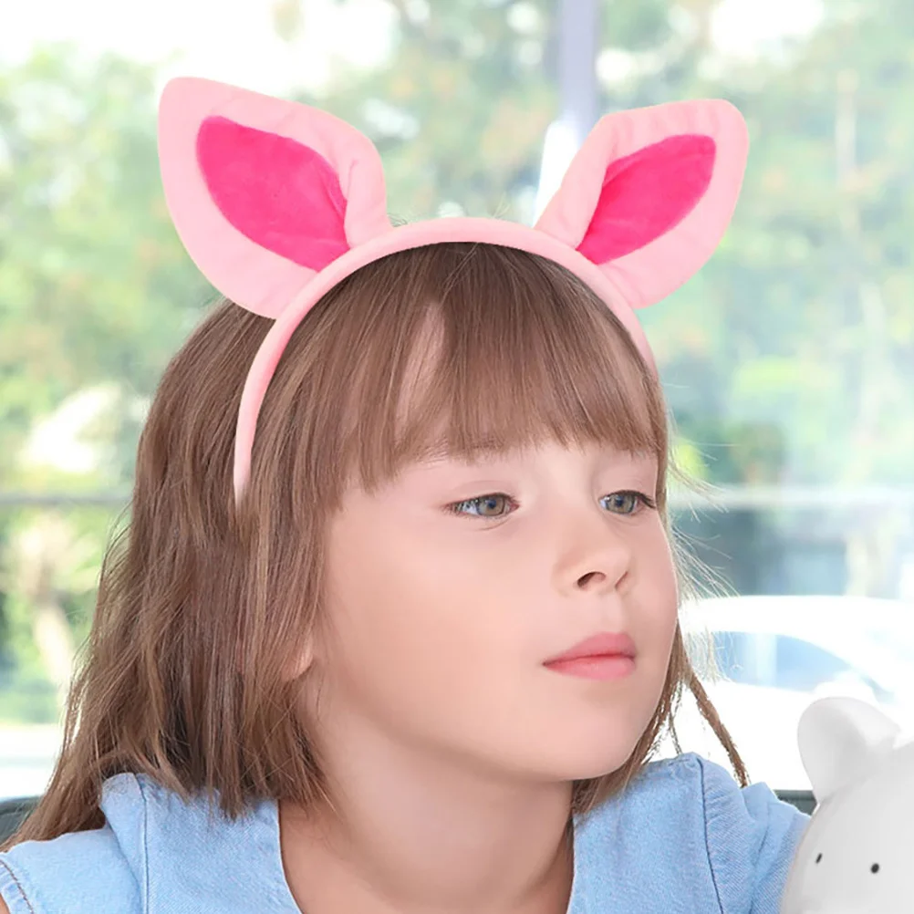 1Set Maiale Cosplay Naso Fascia Coda Bowtie Set Costume Animale Sveglio Per Bambini Halloween Party Masquerade Puntelli Costumi di Maiale Set