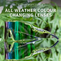 Kapvoe gafas de ciclismo fotocromáticas gafas de sol de ciclismo UV400 MTB gafas deportivas gafas de bicicleta al aire libre equipo de ciclismo