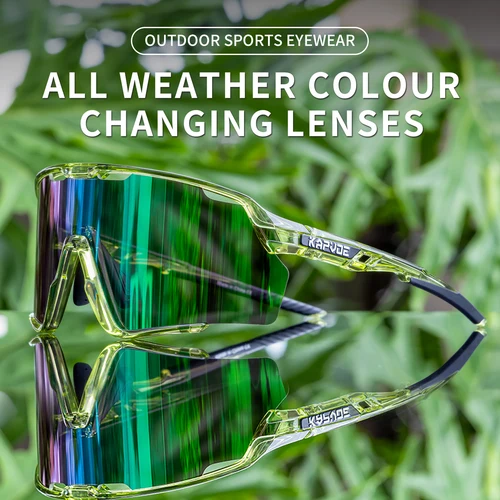 Kapvoe gafas de ciclismo fotocromáticas gafas de sol de ciclismo UV400 MTB gafas deportivas gafas de bicicleta al aire libre equipo de ciclismo