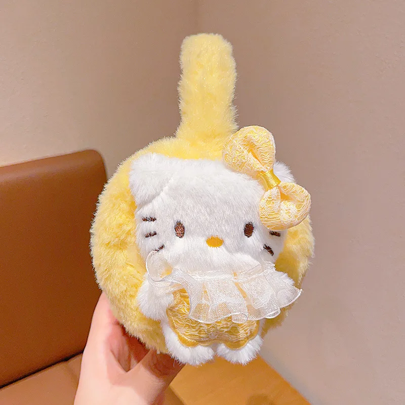 1PCS for Hello Kitty Earmuffs Girls' Foldable  Warmth for Little Ones Cute  Cold-Weather Protection Surprise Gift