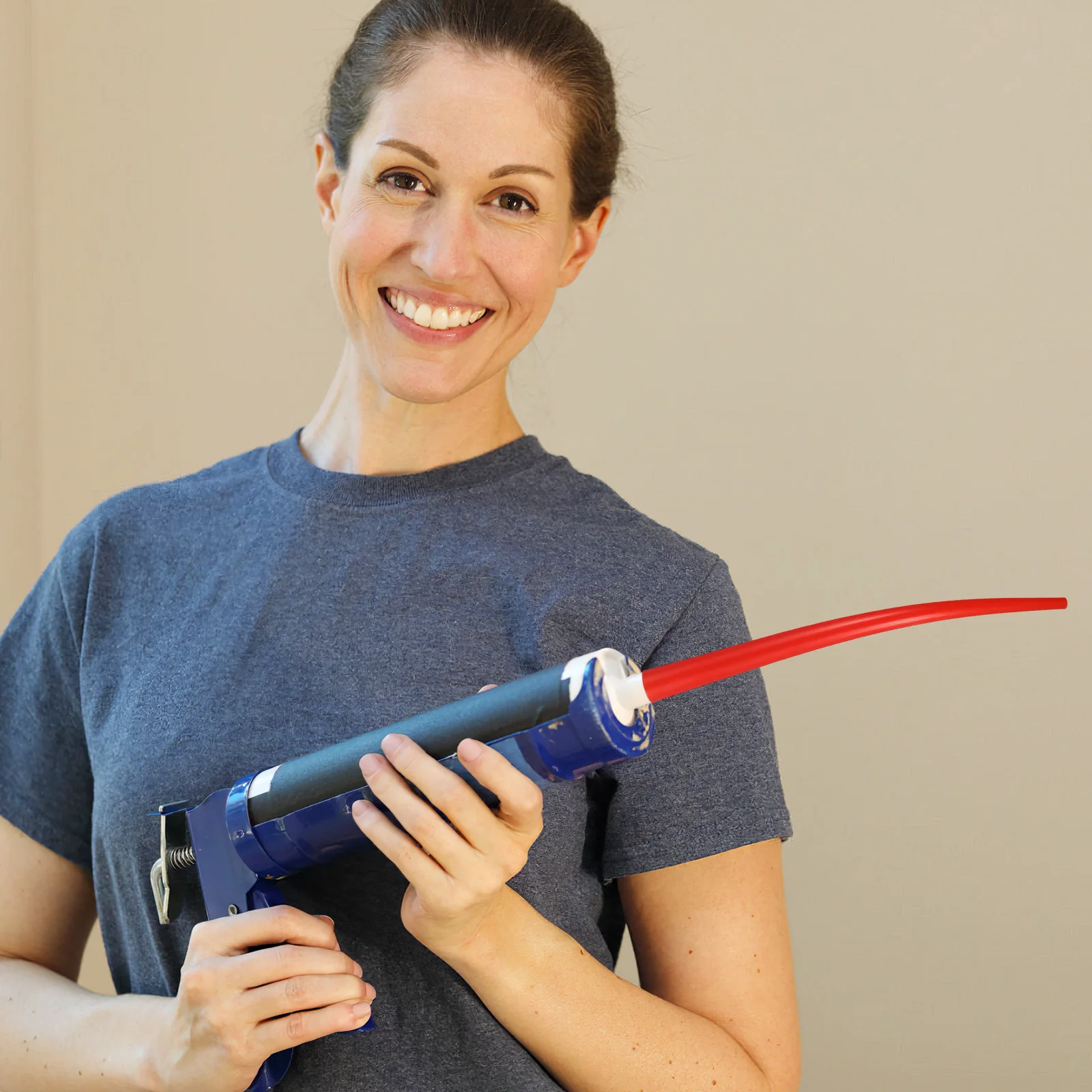 3개입 유리 접착제 노즐 미세 팁 연장 코킹 튜브 긴 길이 실란트 노즐 교체용 창문 타일용