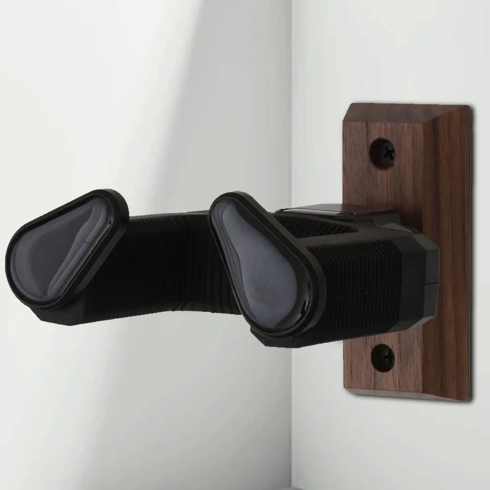 خشبية الغيتار شماعات هوك عدم الانزلاق عرض الغيتار قوس العالمي الغيتار شماعات الرف للجيتار الكهربائي القيثارة باس