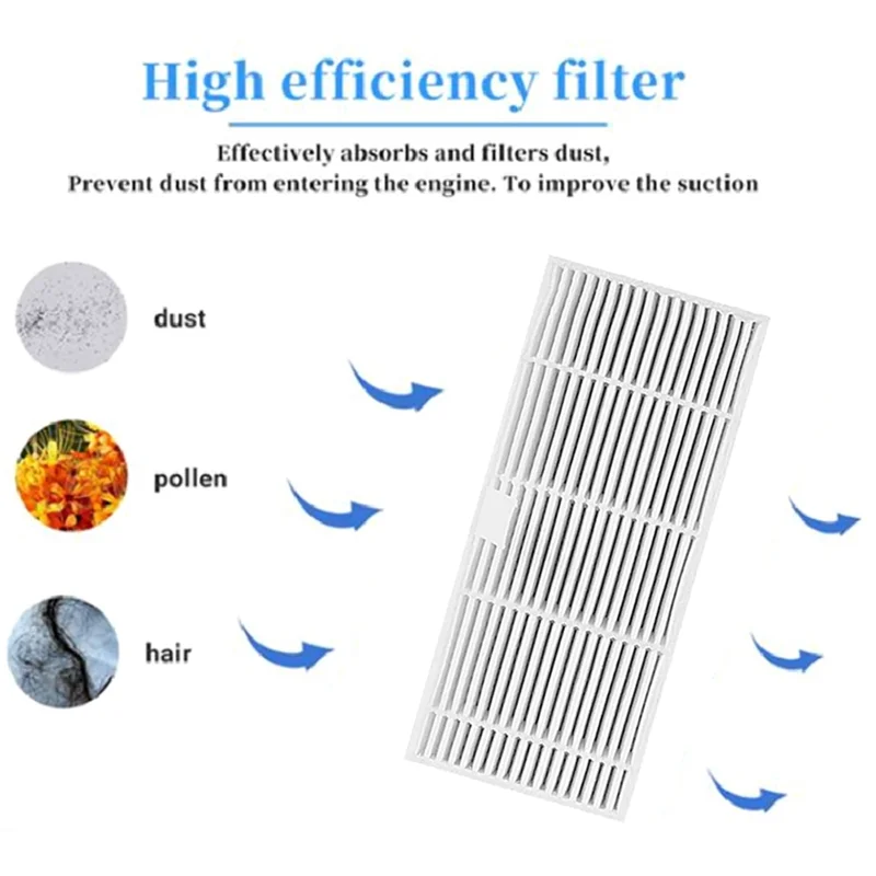 Kit de acessórios para robô aspirador de pó MAMNV BR150/BR151/ZCWA BR150/BR151 ONSON BR150/BR151