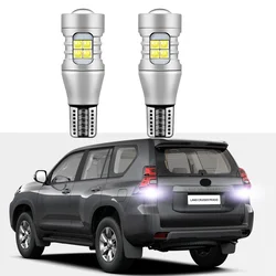 2Pcs Canbus For Toyota Land Cruiser Prado 150 2010-2021 2022 2023 LED Backup Rverse Reversing light Bulb
