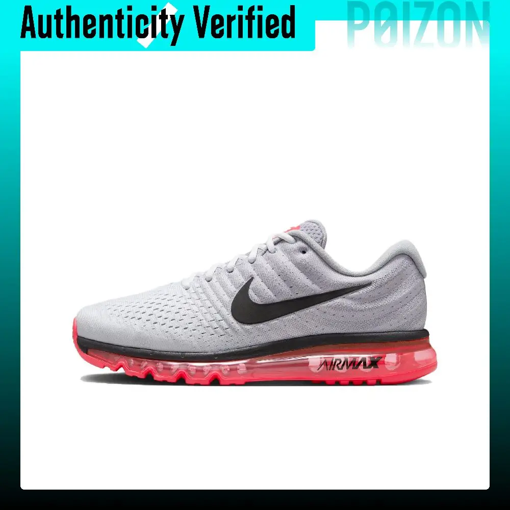 Nike Air Max 2017 Zapatillas deportivas informales de caña baja para hombre gris 849559-106