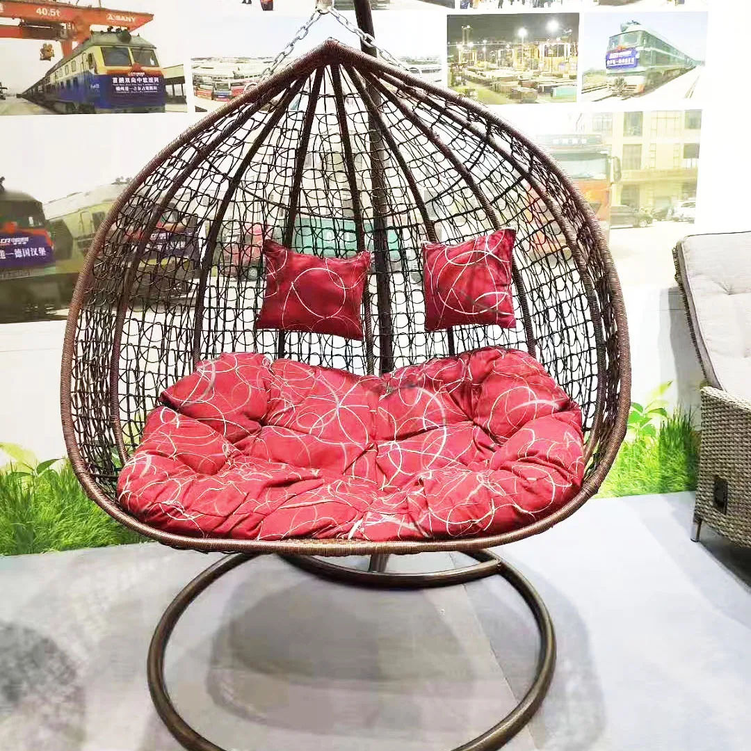 Altalena per sedia a uovo per terrazza da giardino