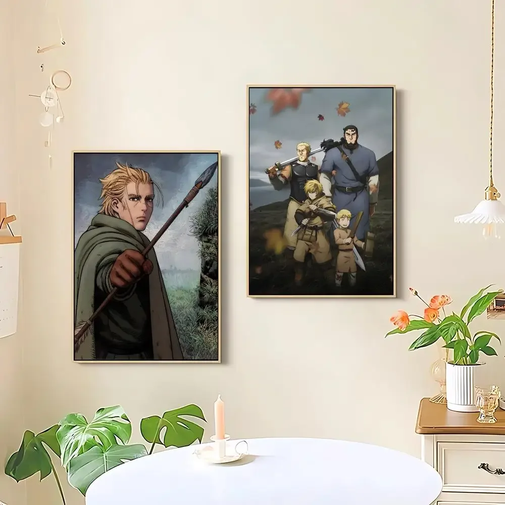 Vinland Saga Anime Manga Good Quality Prints and Poster HD art sticky wall waterproof home living room bedroom bar aesthetic