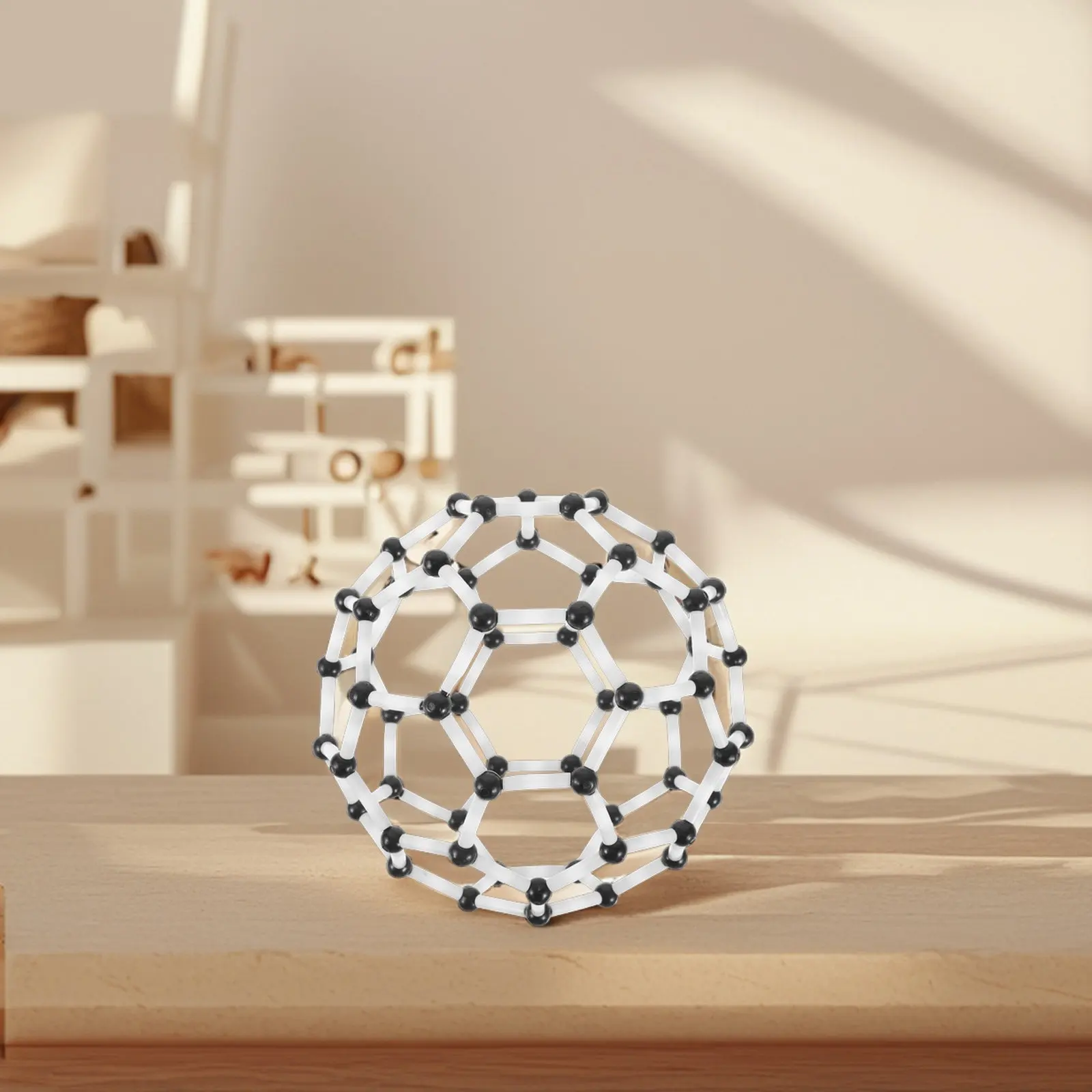 

1Set Plastic C60 Molecular Structure Science Teaching Aid Chemistry Learning Tool for Students Teachers Educational Setup